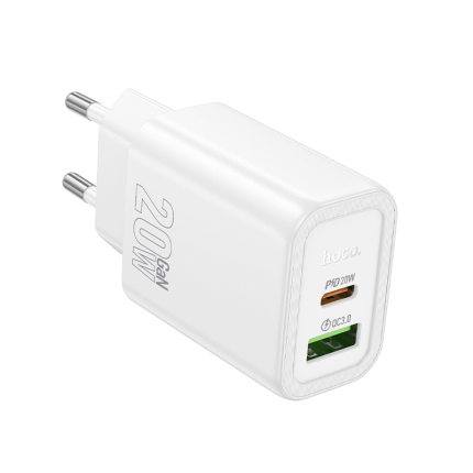 Hoco polnilec adapter N61 GaN PD 20W USB-A