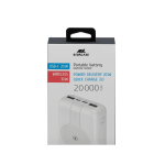 RIVACASE VA2602 zunanja baterija powerbank z brezžičnim polnjenjem 20.000 mAh 20W - bel