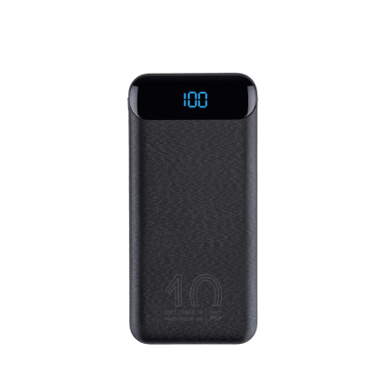 RIVACASE zunanja baterija powerbank 10.000 mAh VA2540 Quick Charge / PD 20W z LCD-jem črn