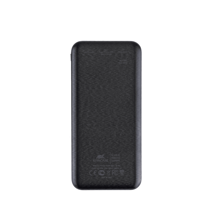 RIVACASE zunanja baterija powerbank 10.000 mAh VA2540 Quick Charge / PD 20W z LCD-jem črn