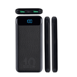 RIVACASE zunanja baterija powerbank 10.000 mAh VA2540 Quick Charge / PD 20W z LCD-jem črn