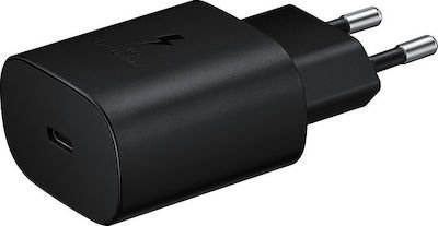 SAMSUNG hišni adapter EP-TA800XBE Super Fast Charge 25W -črn