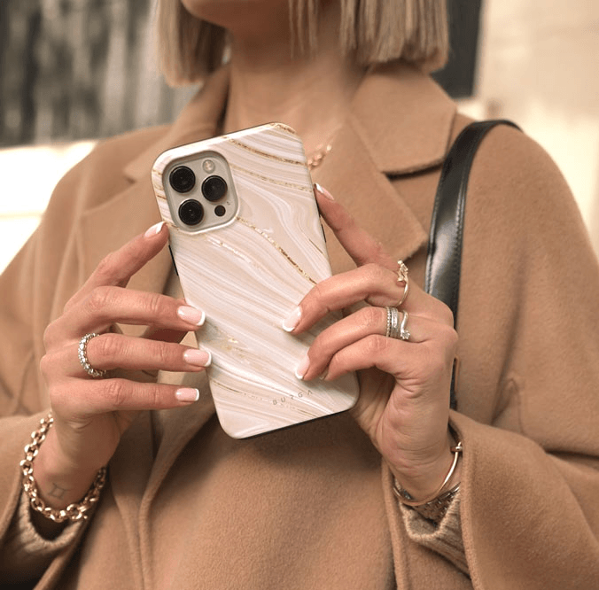 Silionski ovitek Tough za Samsung Galaxy A55 - Burga - Full Glam